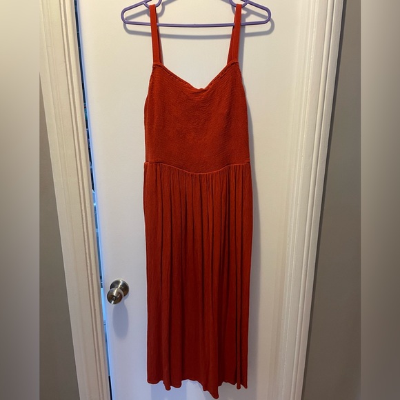 Old Navy Spaghetti Strap Size L Burnt Orange - Picture 1 of 3